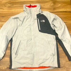 North Face ski jacket with down insert